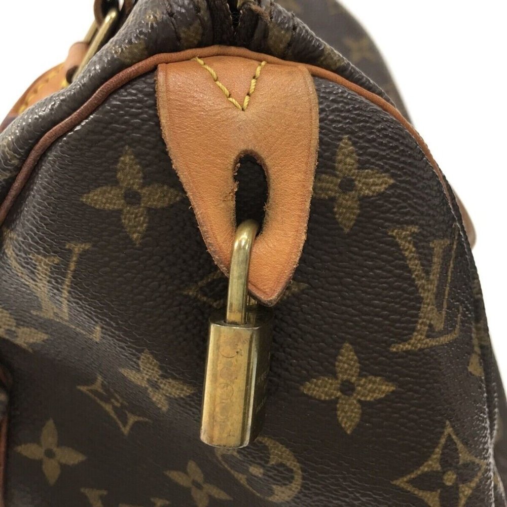 100% Authentic LOUIS VUITTON Speedy 25 Monogram Handbag - Picture 4 of 14